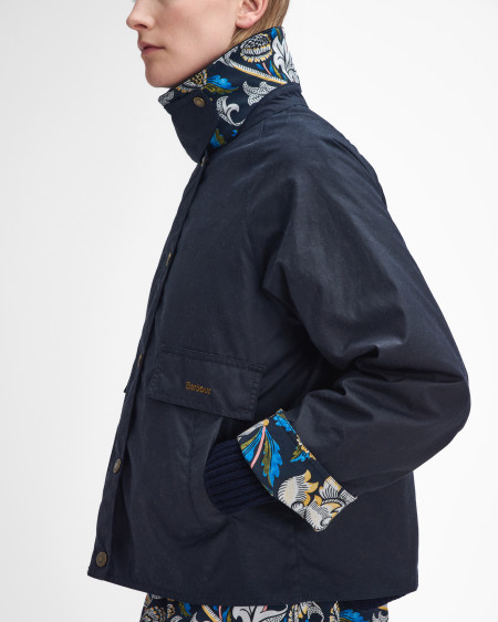 Barbour x William Morris Gallery Rendall Waxed Jacket