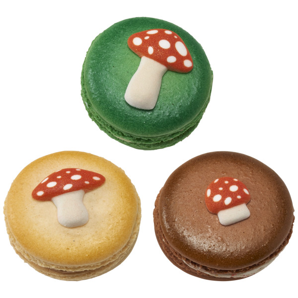 Mushrooms - Red 3 Free Dec-Ons® Decorations