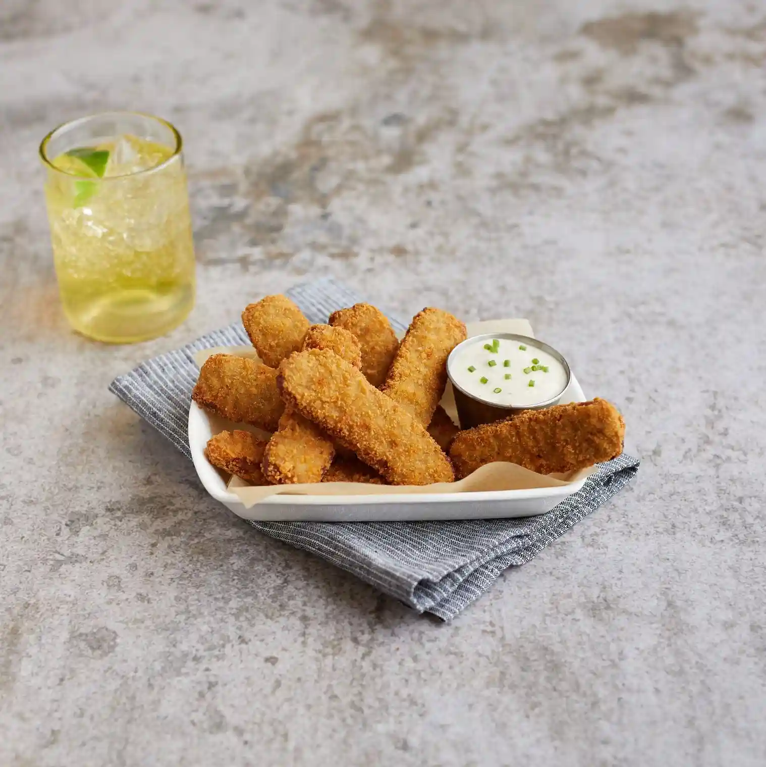 AdvancePierre™ Fully Cooked Breaded Beef Fingers, 0.97 oz_image_1