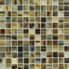 Tozen Copper 1/2×4 Brick Mosaic Silk