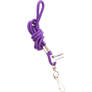 Estilo de cuerda con gancho para cordón estándar, color morado