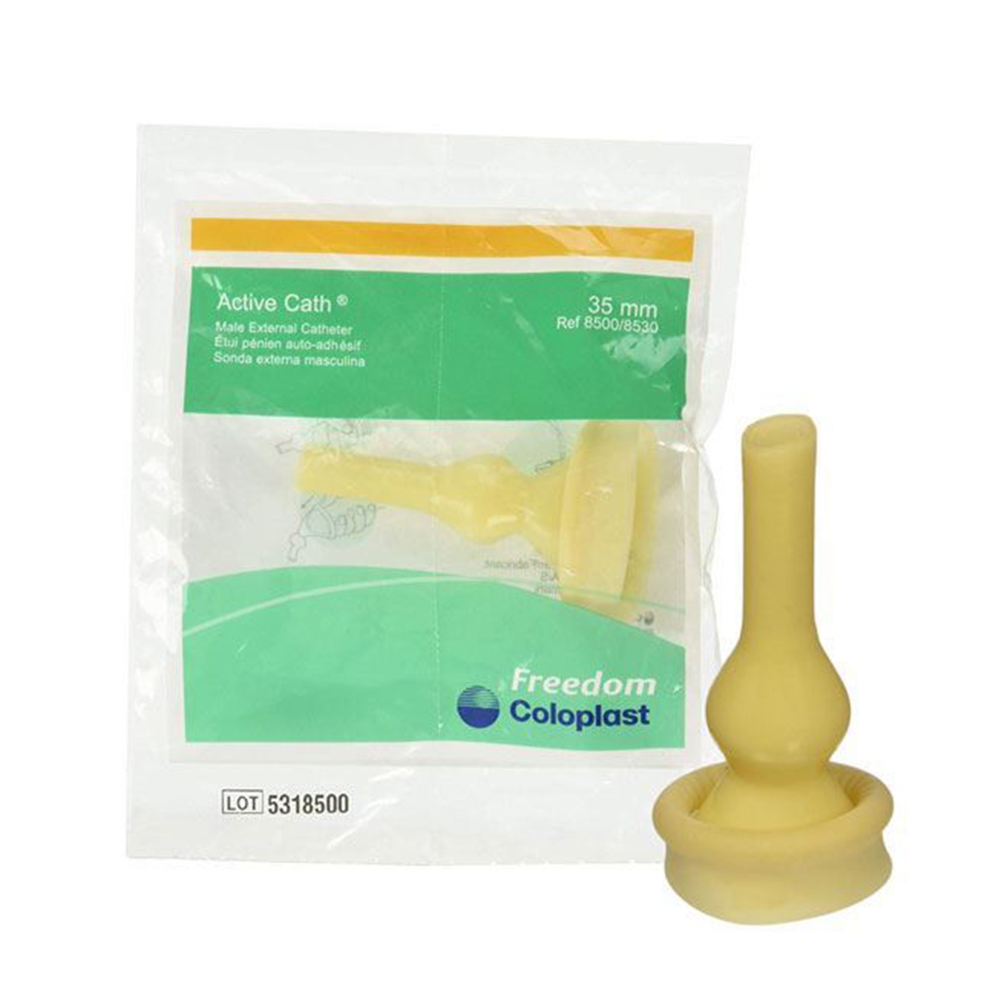 Active Cath® Male External Catheter, Large, 31mm Diameter