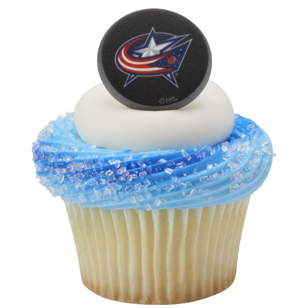 NHL® Team Puck Cupcake Rings