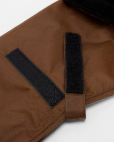 Hundemantel Wachs Tan