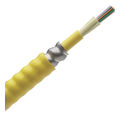 Opti-Core® Plenum OFCP Indoor Interlocking Armored Cable 12-Fiber Yellow