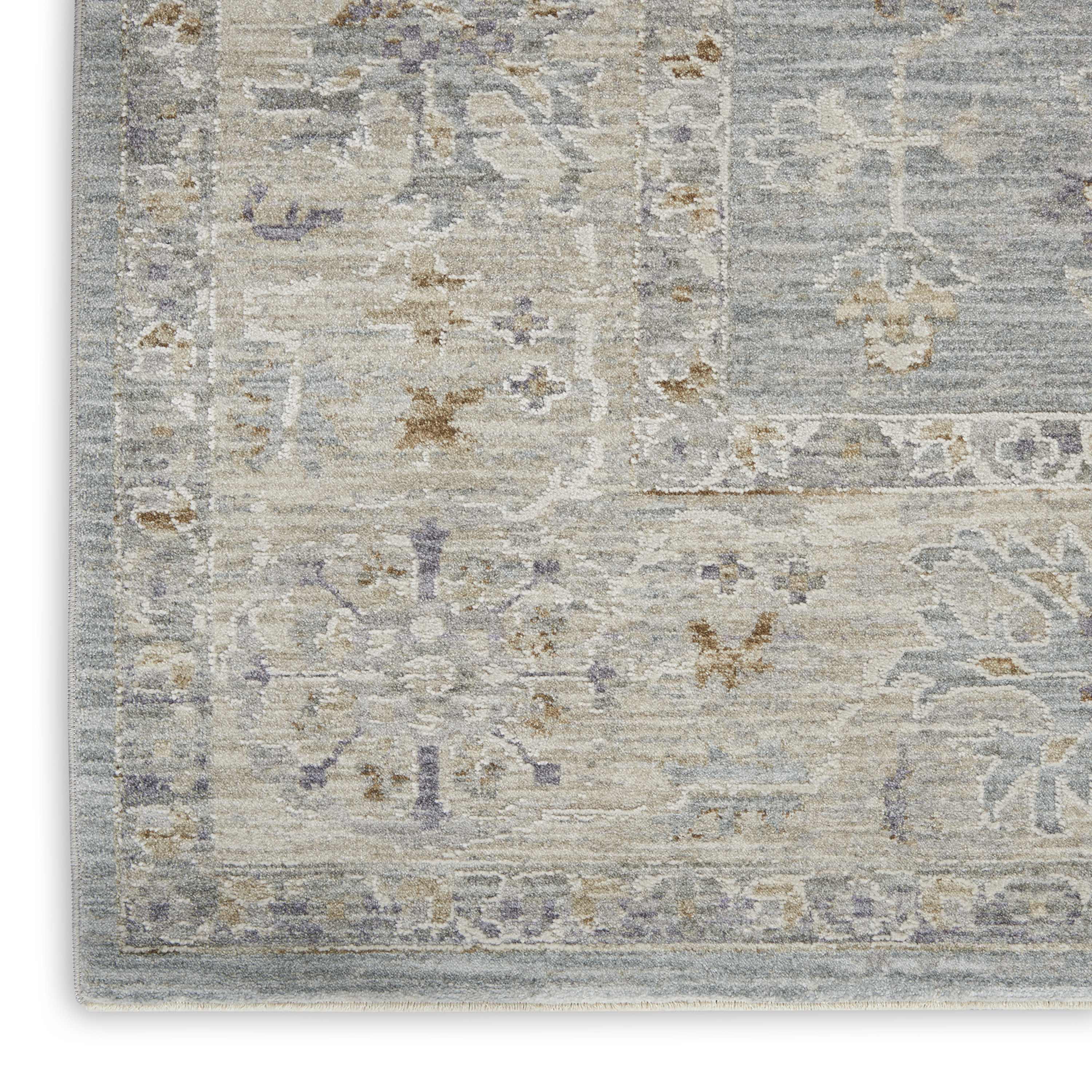 Nourison Infinite 2'3" x 10'2" Blue Vintage Indoor Rug