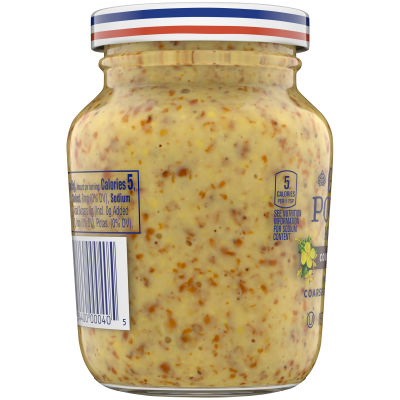 Grey Poupon Country Dijon Coarse Ground Mustard, 8 oz Jar