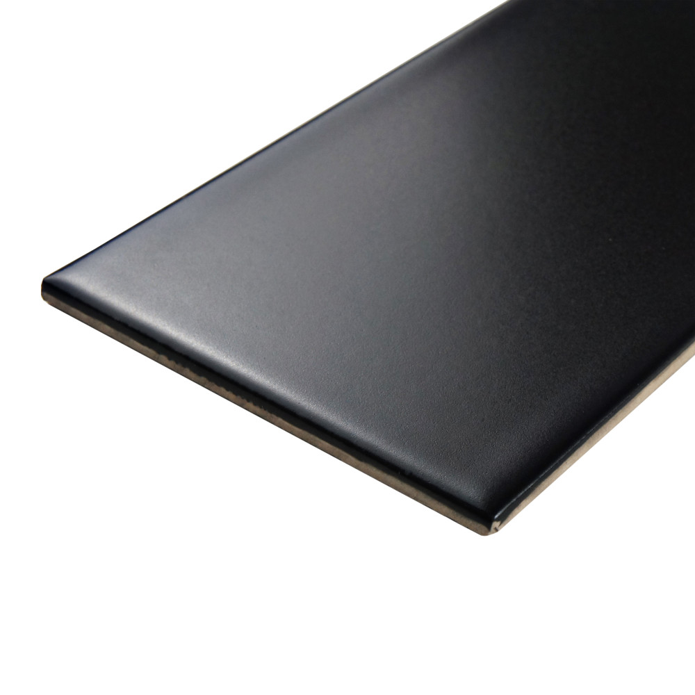 Projectos Black 3-7/8 in. x 7-3/4 in. Ceramic Floor and Wall Tile
