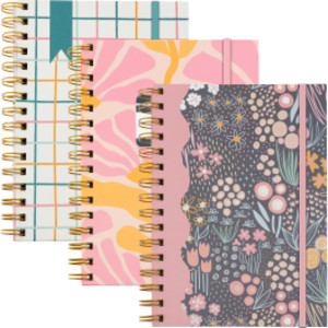 Diarios Signature Series™, diseños variados, paquete de 3