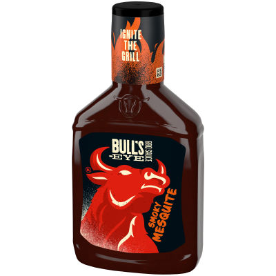 Bull's-Eye Texas Style BBQ Sauce, 17.5 oz Bottle