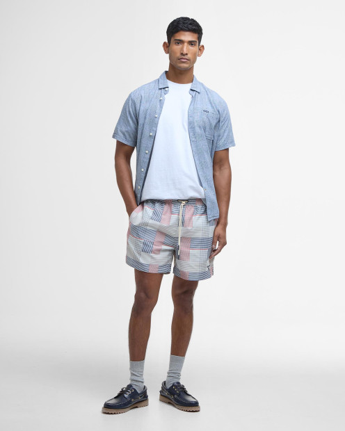Patch Swim Shorts Washed Stone
