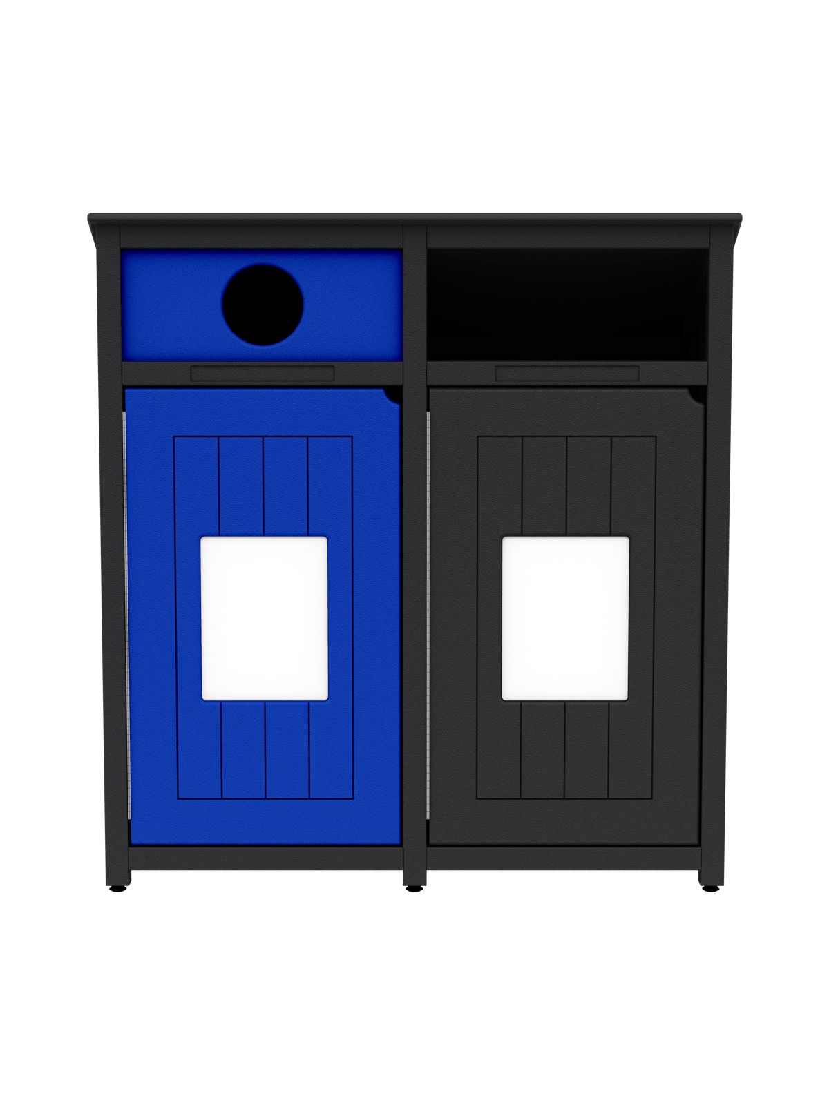 AURA – Double – Unit – Circle-Full – Black-Blue