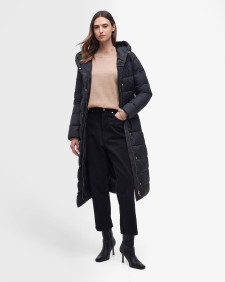 Track Line Quilted Jacket Classic Black