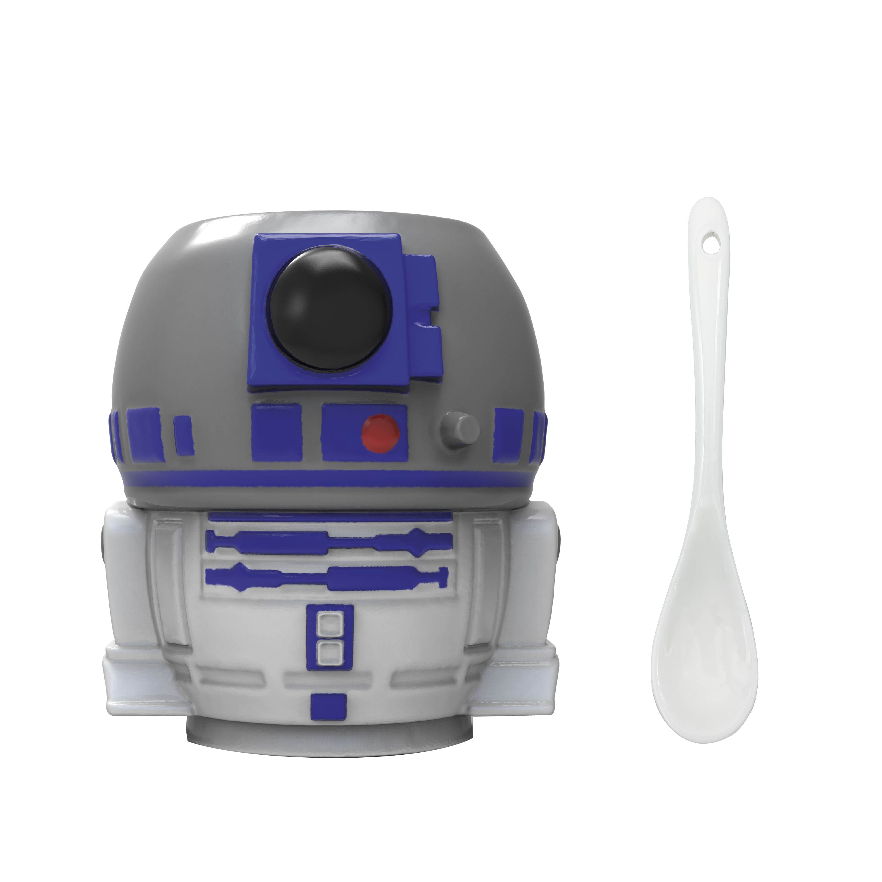 Star Wars 13 ounce Coffee Mug and Spoon, R2D2