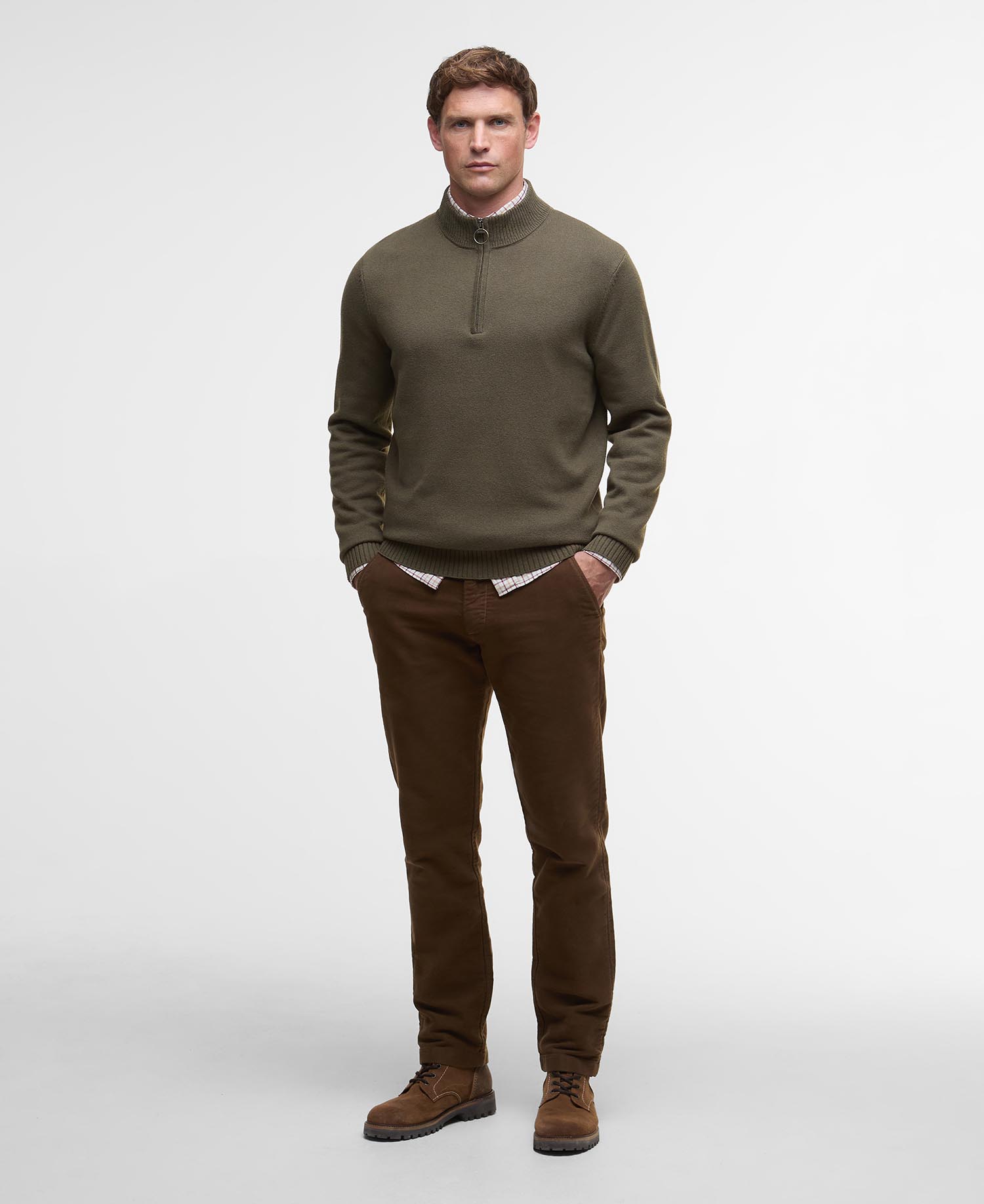 Maglione con zip corta Kelson image number 1