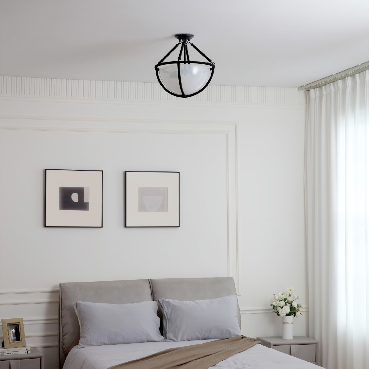 Voyager 2 Light Flush Mount — installation 2