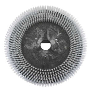 Hillyard, 17", Medium Disc Brush, 0.6MM PPL, White