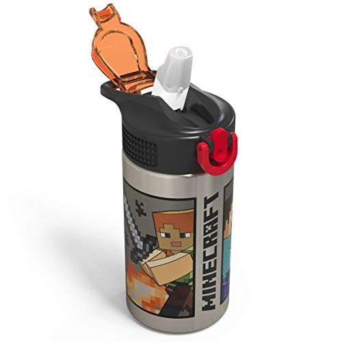Minecraft 15.5 ounce Water Bottle, Steve and Alex slideshow image 3 Minecraft 15.5 ounce Water Bottle, Steve and Alex slideshow image 3