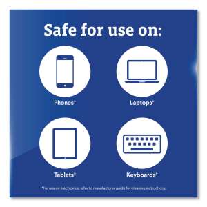 Clorox,  CloroxPro ScreenPlus Sanitizing Wipes, 6 x 8, Citrus Blend,  75 Wipes/Container