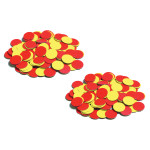 Learning Advantage&reg; Two-Color Counters - Plastic - Magnetic - 200 Per Set - 2 Sets CTU7210-2