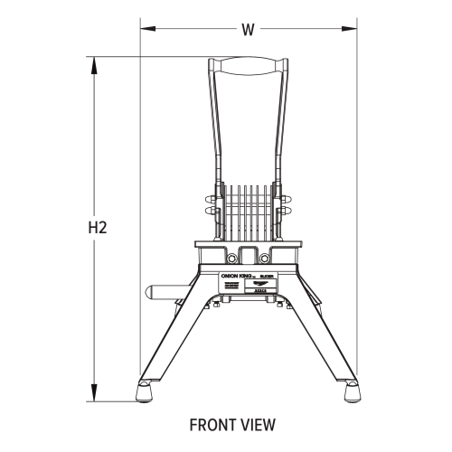 Engineering front view