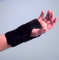 Darco International WRIST SUPPORT, DLX W/STRAP RT MED (12/CS)