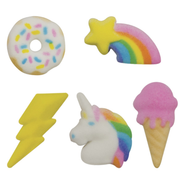 Rainbow Party Assortment Dec-Ons® Decorations