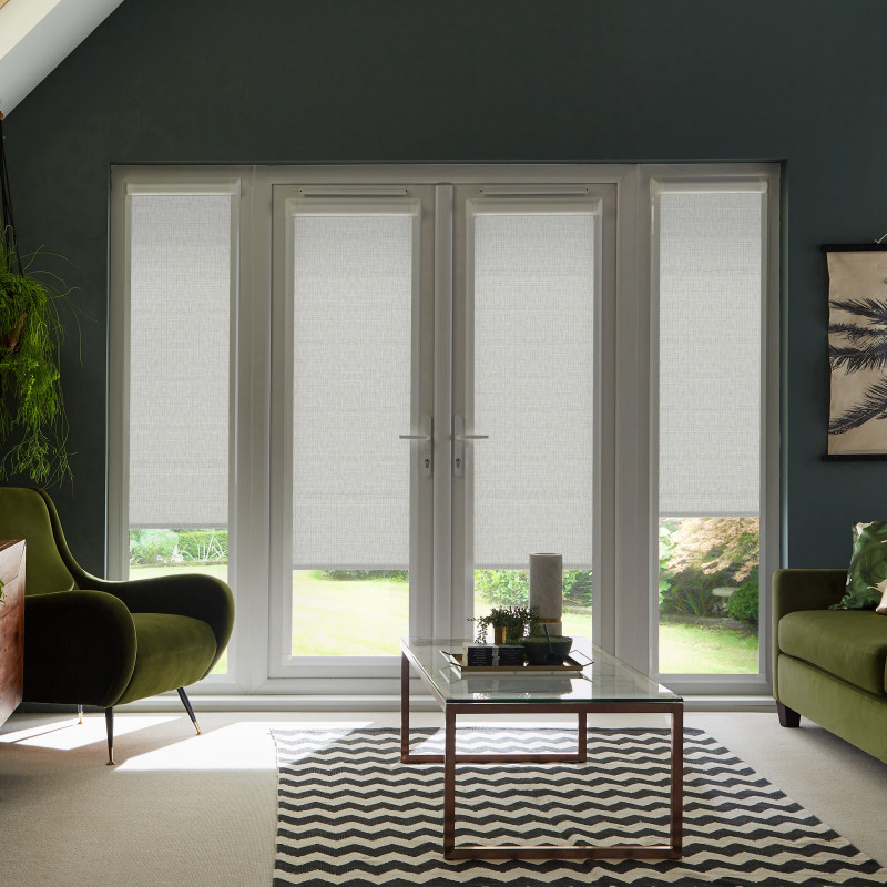 Carmie Pewter Roller Blind