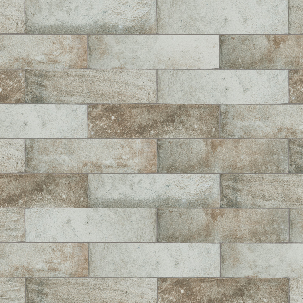 Americana Boston Brick Downtown 2-1/2 in. x 10 in. Porcelain Floor and Wall Tile