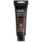 Liquitex BASICS Acrylic Paint 118 mL Tube Burnt Umber