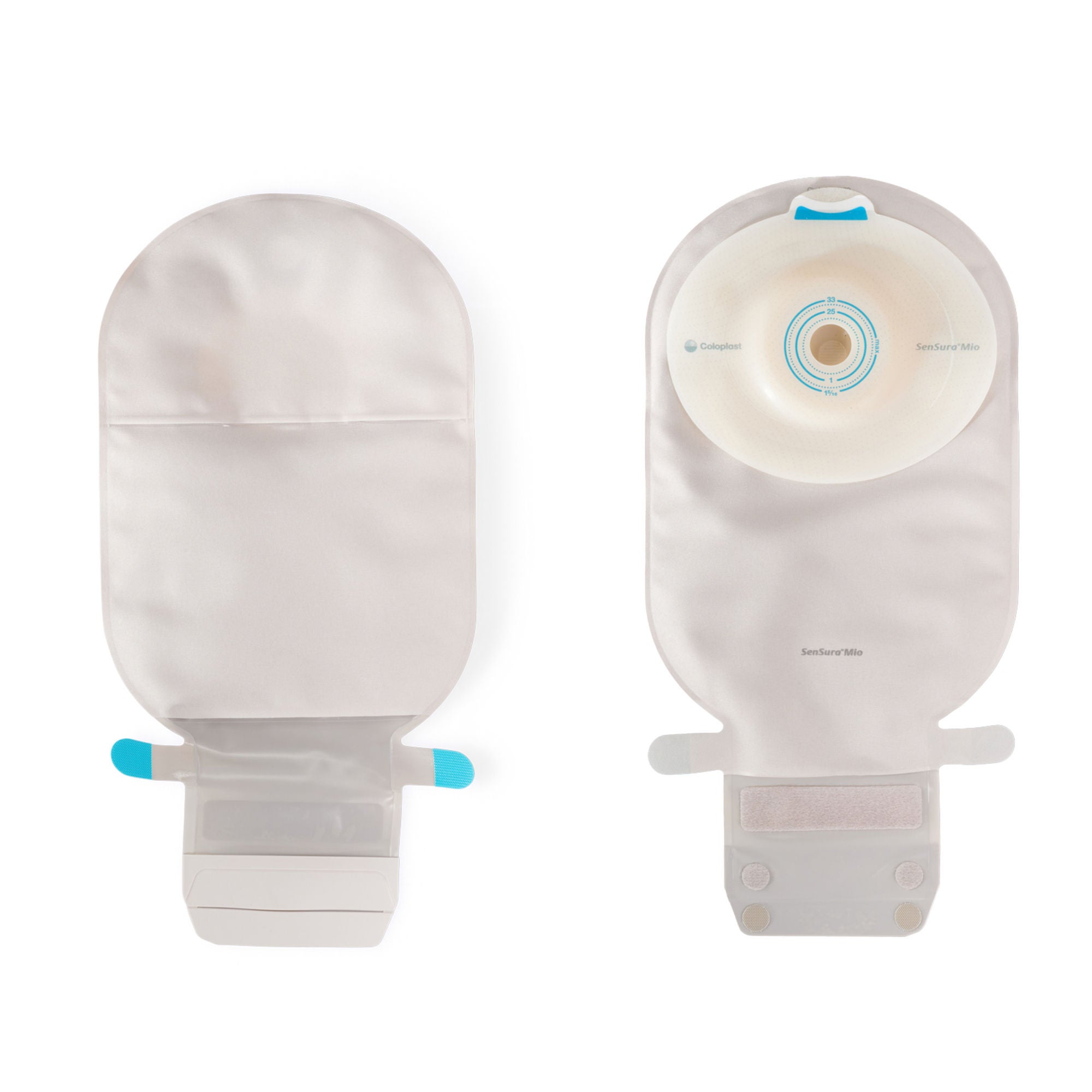 SenSura® Mio Convex Soft 1-Piece Opaque Ostomy Pouch System, 15 – 33 mm Stomas