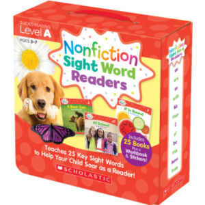 Nonfiction Sight Word Readers Set, Level A, Set of 25 Books