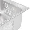Full-size 6-inch-deep Super Pan 3® stainless steel perforated steam table pan