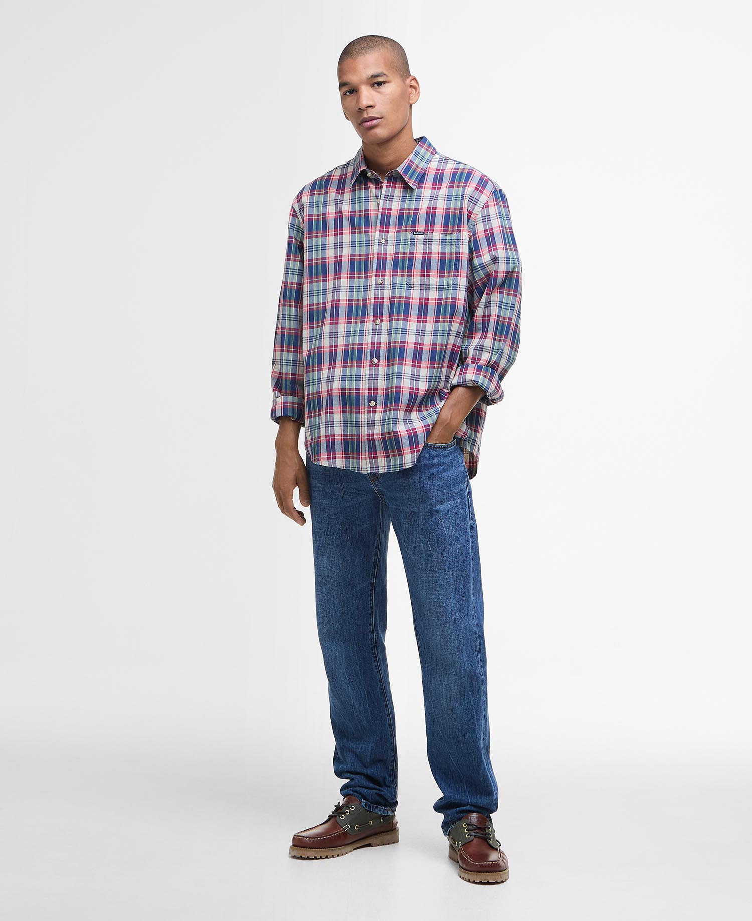Hemd Clifton Madras Long-Sleeved Relaxed image number 1