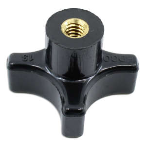 Knob 3 Arm Black For Multi Flo Xp Handl