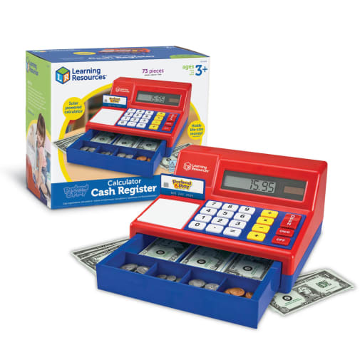 Pretend & Play Calculator Cash Register | Learning Resources