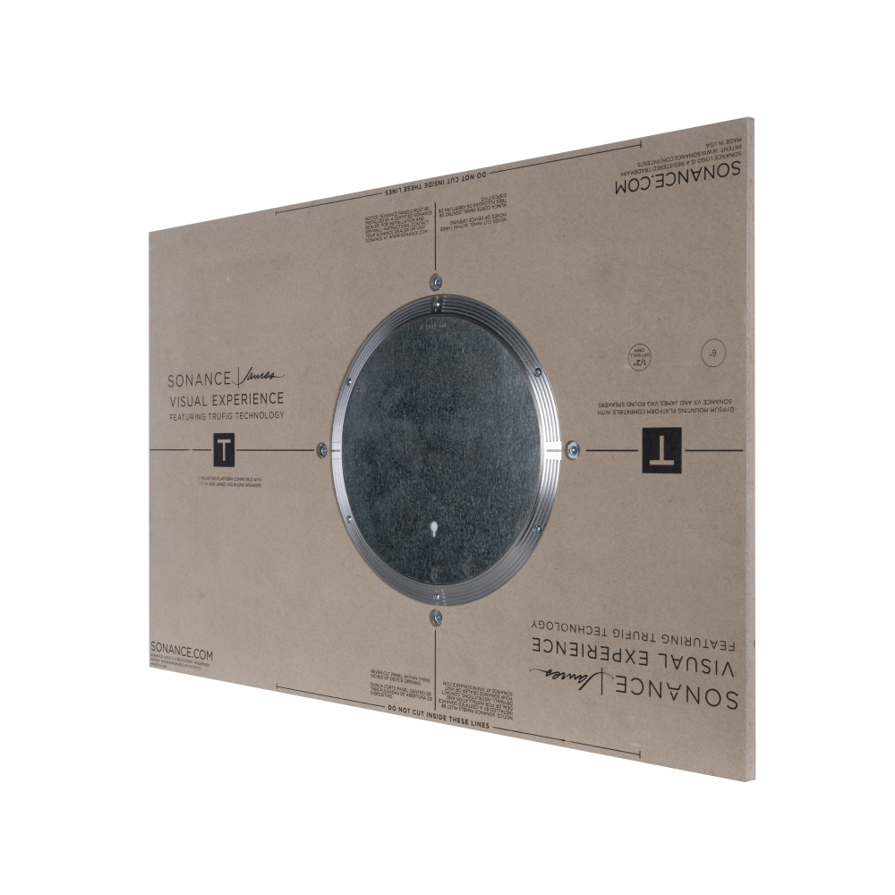 TRUFIG PLATFORM FOR VX-VXQ-PPX 6" ROUND 1/2" GYPSUM BOARD
