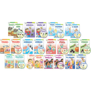 Spanish-English Readers with Audio CD Bundle, Set of 12