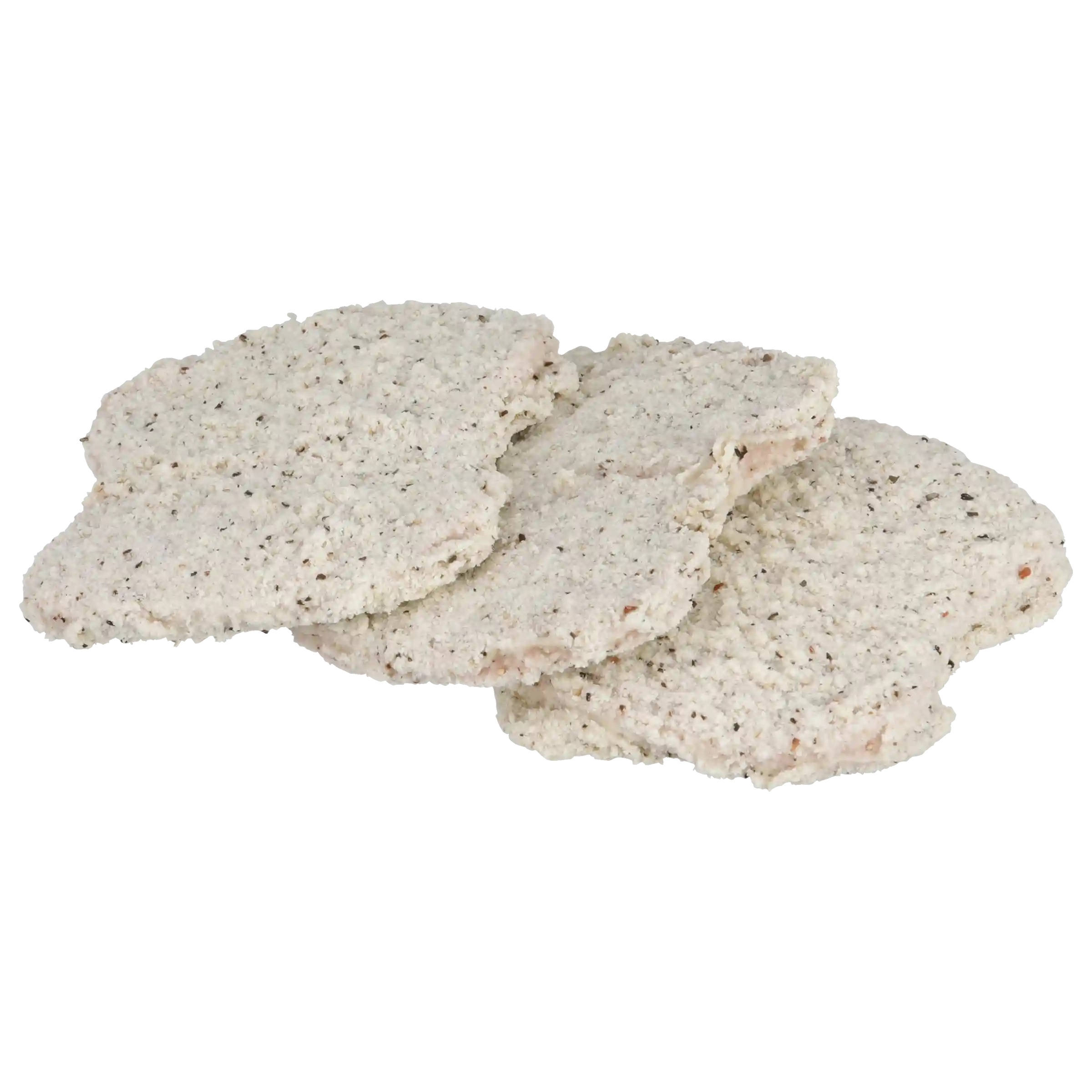 AdvancePierre™ Blue Label Raw Breaded Black Pepper Western Style Country Fried Beef Steak Fritters_image_2