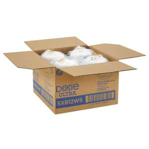 Dixie, Ultra WiseSize 12 oz Heavy-weight Paper Bowls, Multicolor