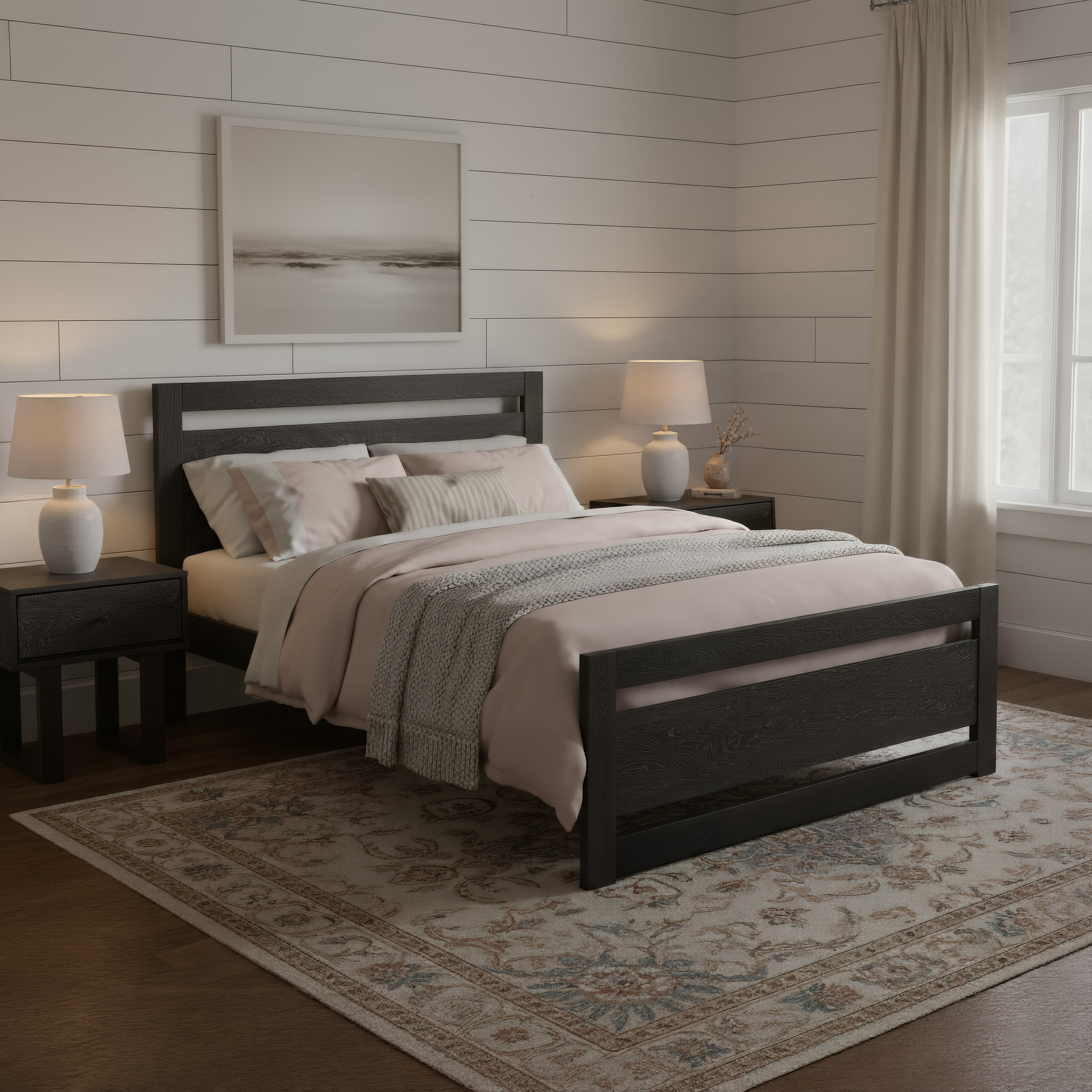 Repos Queen Bed Black product image
