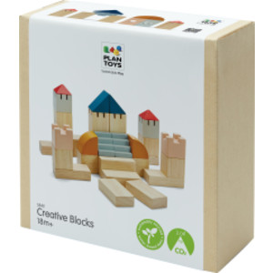 Orchard Creative Blocks Wooden Building Set, 30 Pieces