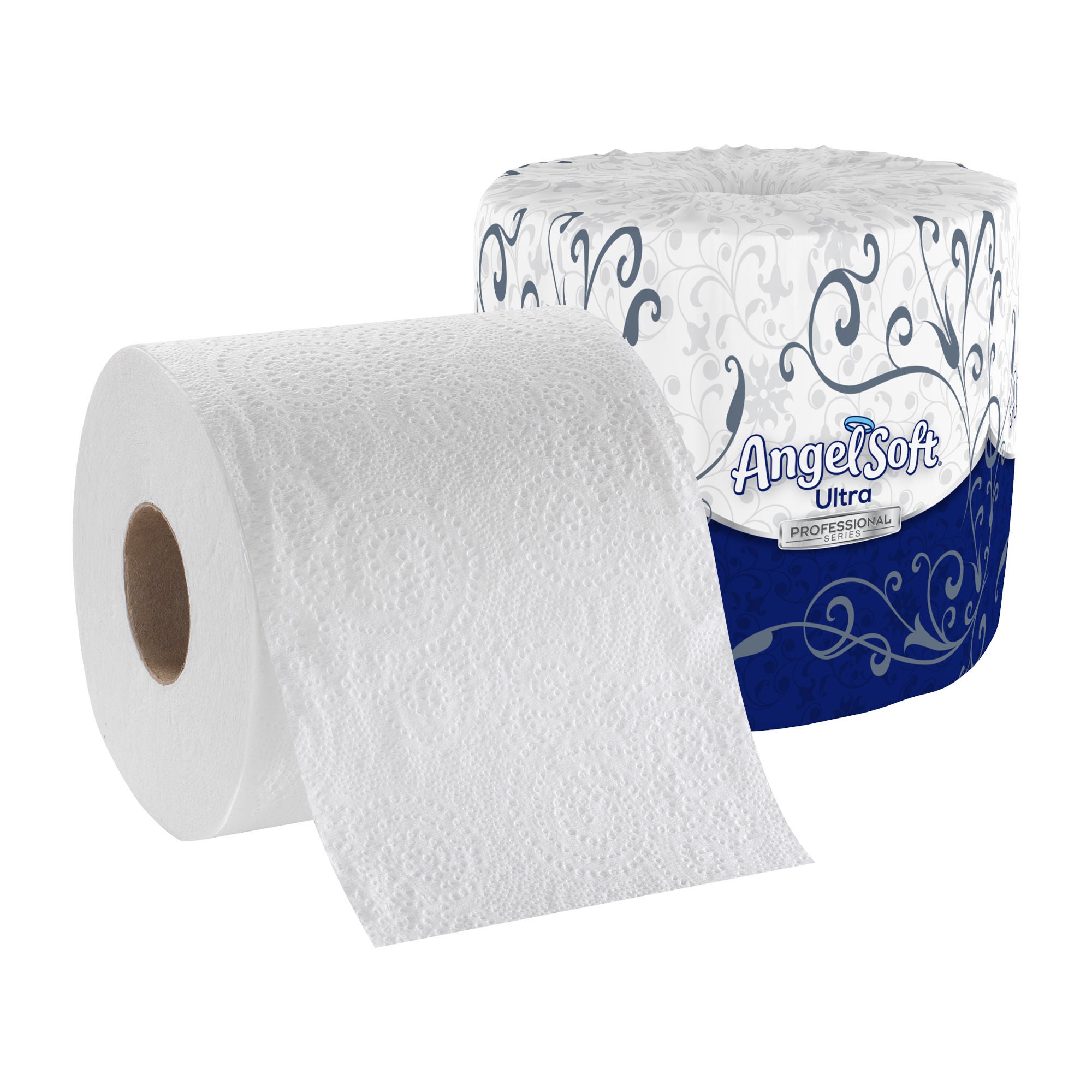 Angel Soft® Ultra Professional Series Toilet Paper, Soft, Absorbent, Two-Ply