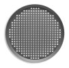 13" Extra Perforated Press Cut Pizza Pan with Hard Coat Anodized Finish