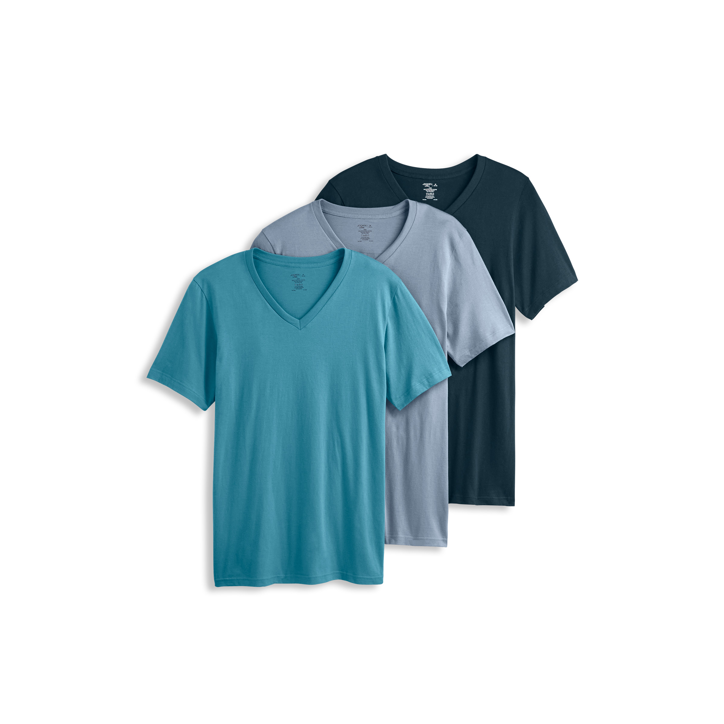 Jockey Men's Classic V-Neck Undershirt - 3 Pack - Picture 35 of 46