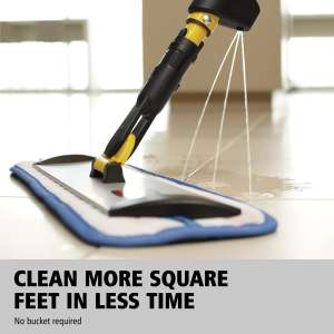 RUB1835528, Rubbermaid Commercial, HYGEN™ PULSE™, Microfiber Spray Mop Kit, Yellow