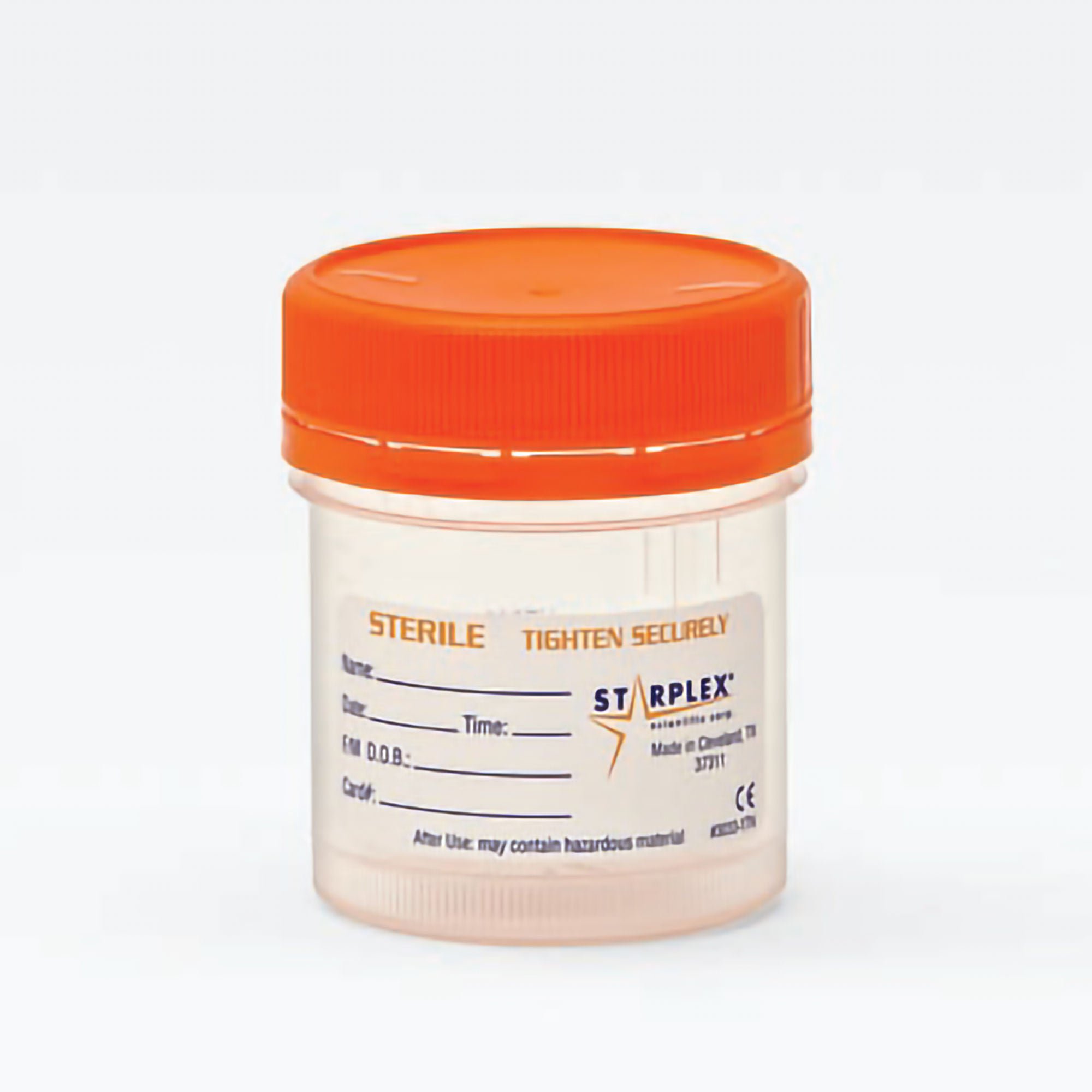 LeakBuster™ 3 Specimen Container, 90 mL