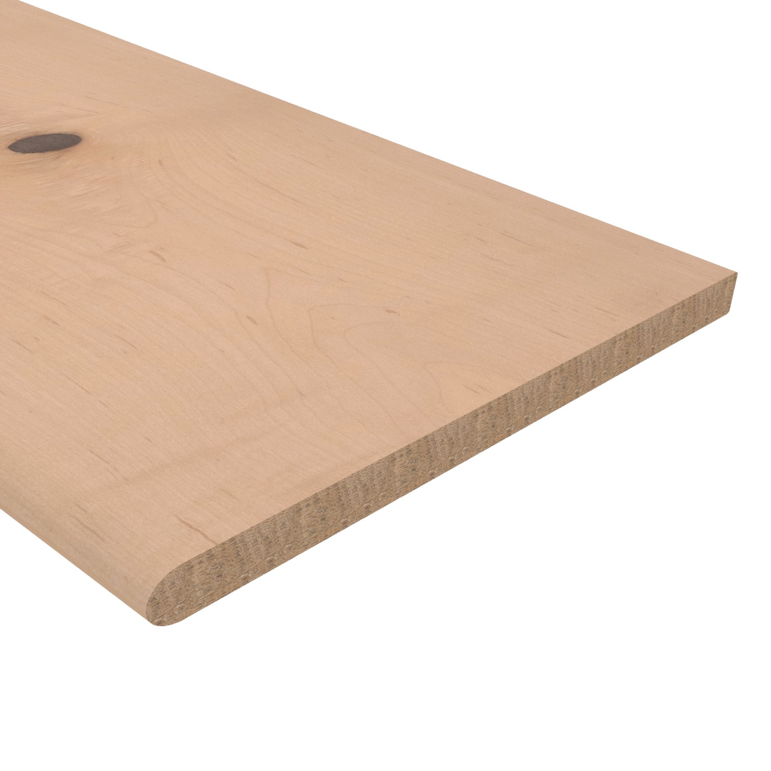 Natural Maple Stair Tread view 1