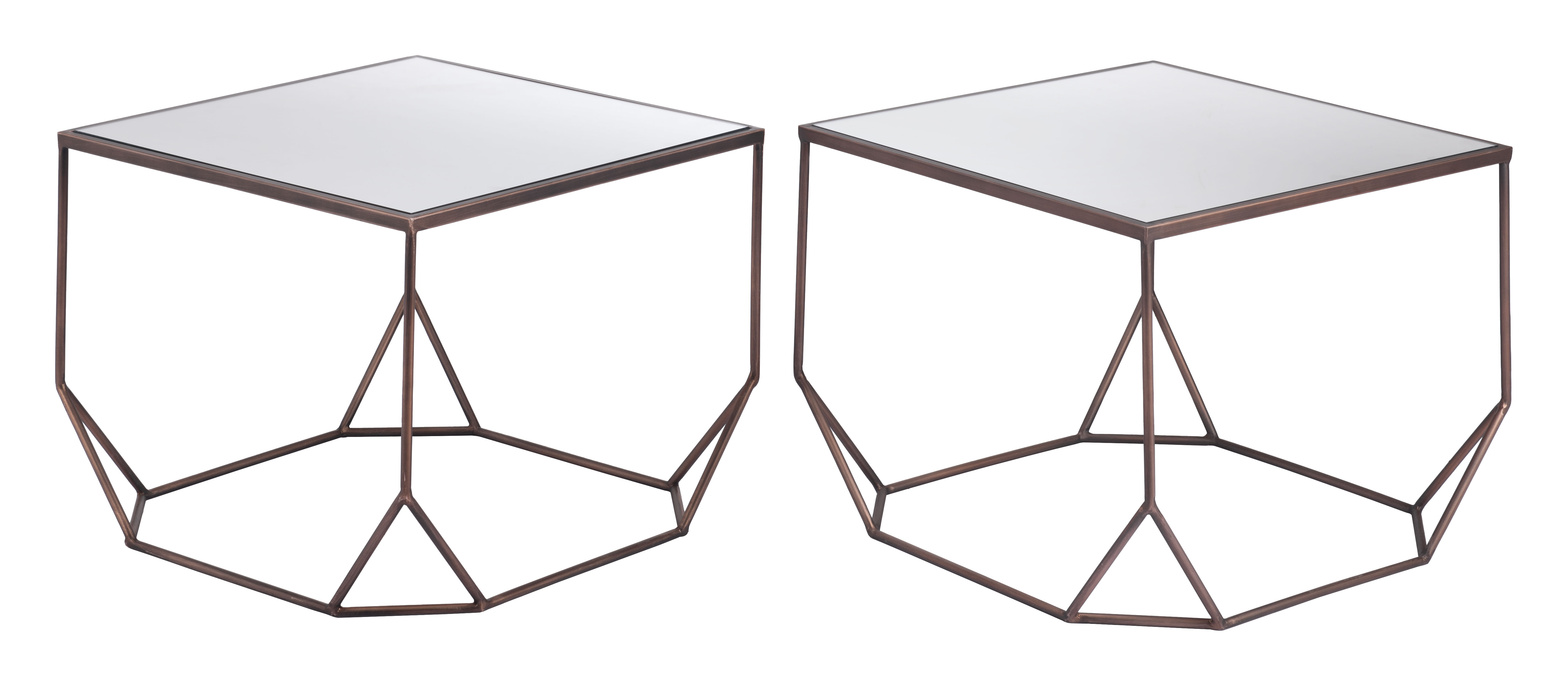 Arzon Coffee Table Set (2-Piece) Bronze product image