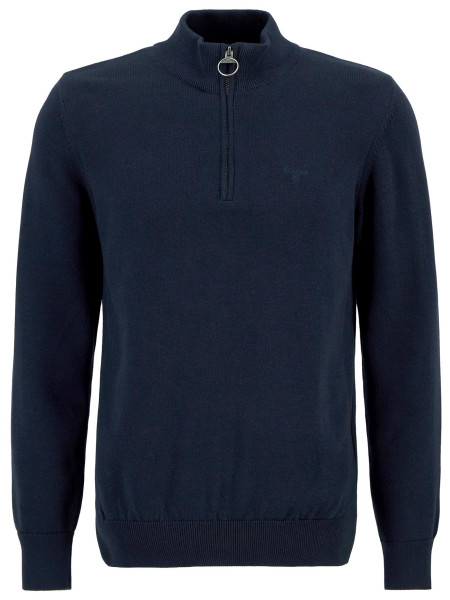 Felpa in cotone con mezza zip Felpa in cotone con mezza zip